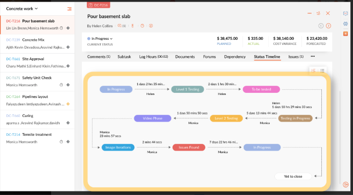 Zoho Projects Screenshot