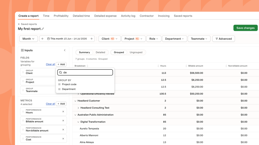 Custom Reports