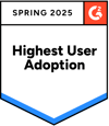 G2 Highest Adoption