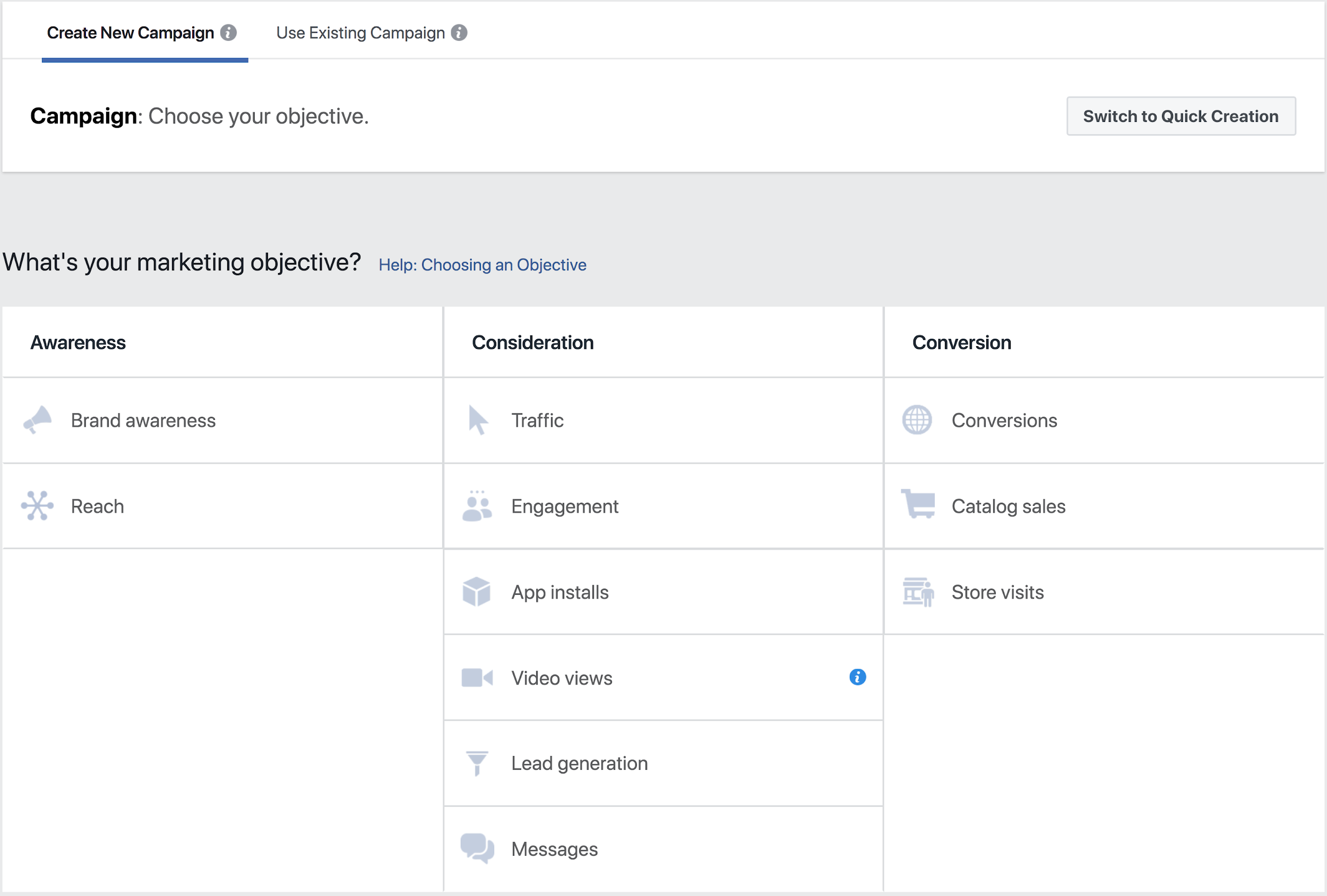 Facebook Ads Manager Screenshot