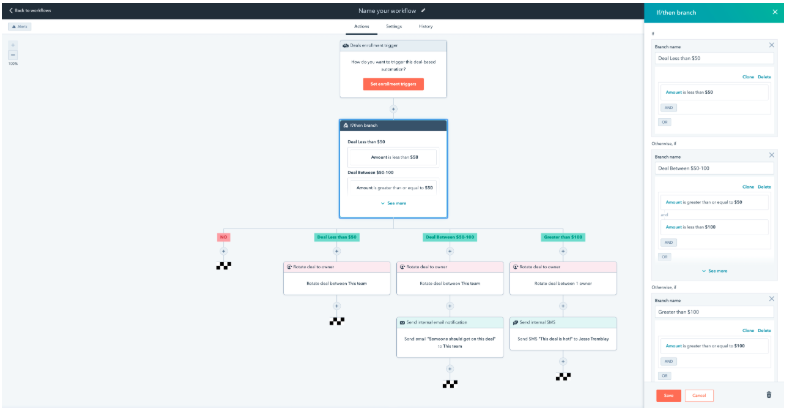 Hubspot Automation Screenshot