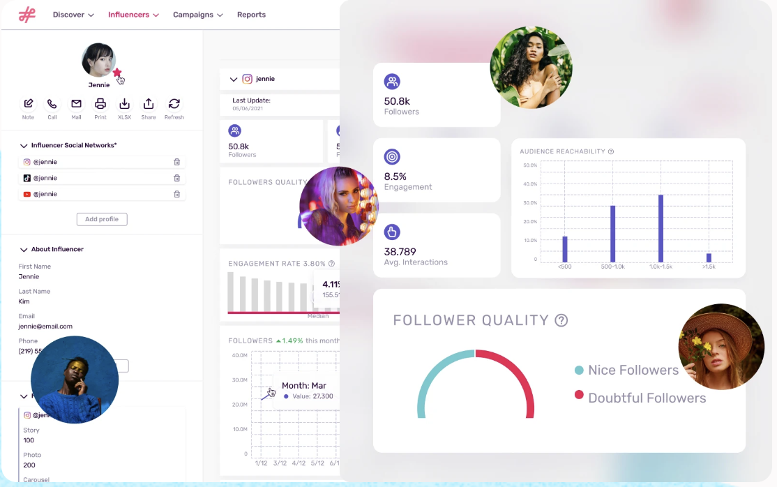 Influencity Screenshot