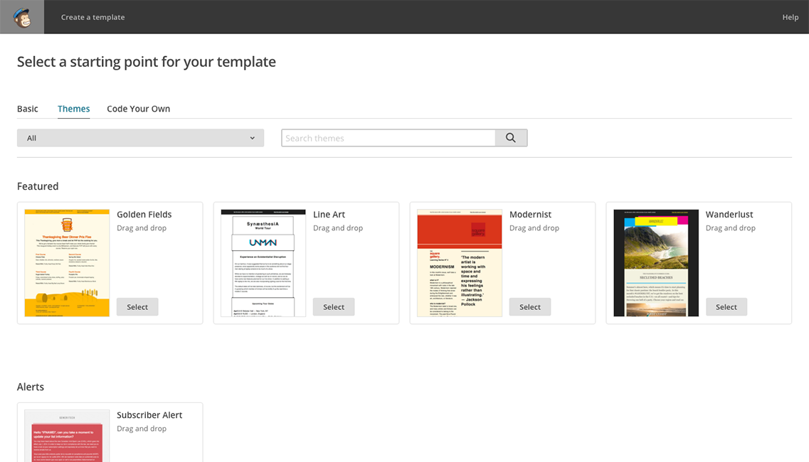 Mailchimp Screenshot