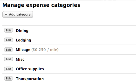 manage expenses